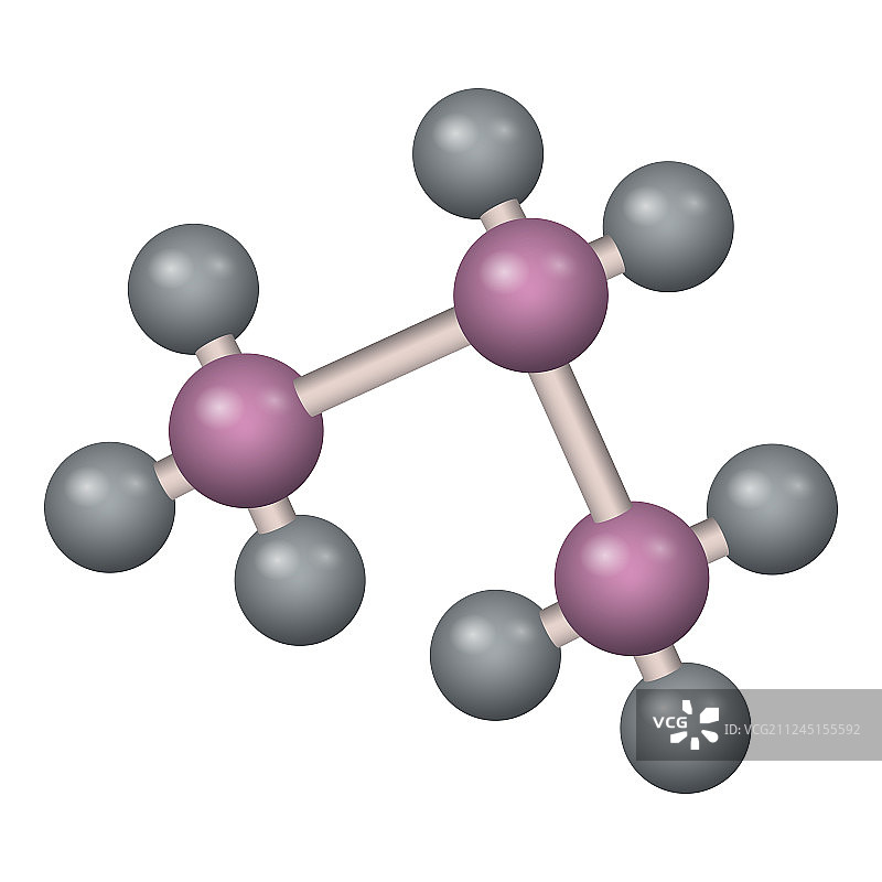 化学式C3H8图片素材