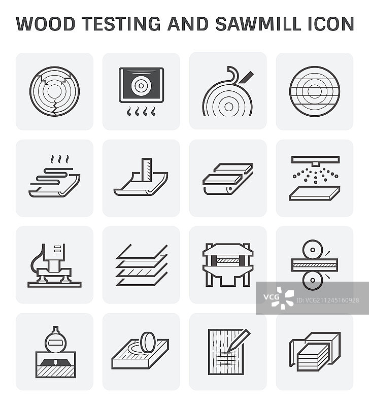 锯木厂图标图片素材