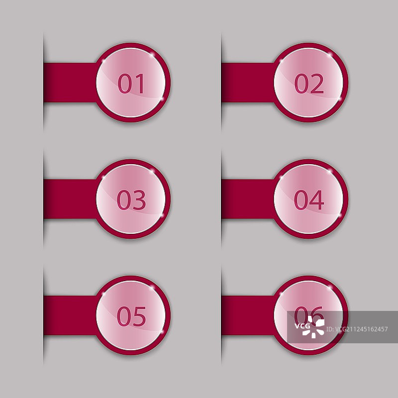 深红色标签图片素材