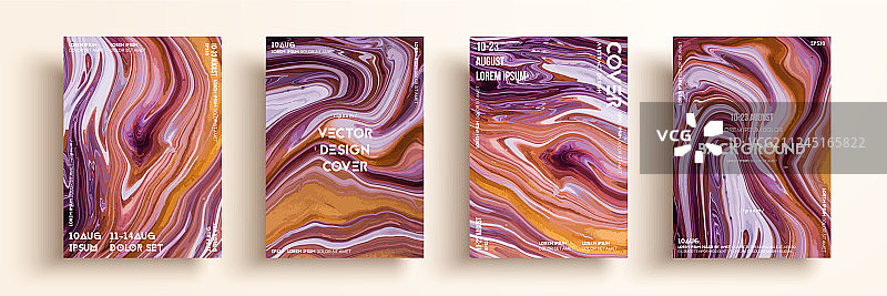 数字设计流体色彩的艺术纹理图片素材