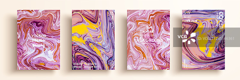 数字设计流体色彩的艺术纹理图片素材