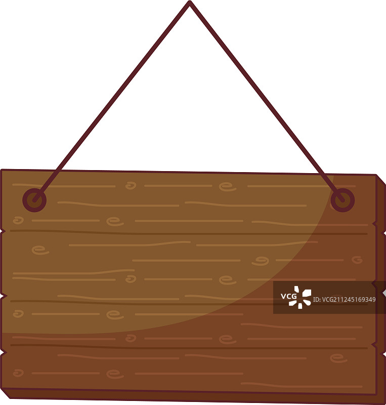 木制标签悬挂图标图片素材