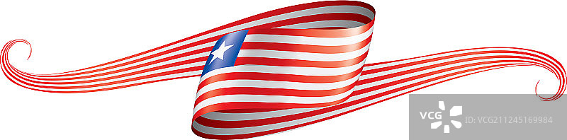 利比里亚国旗上的白色图片素材