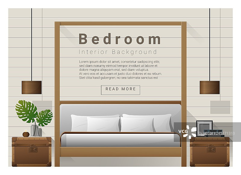 现代卧室背景室内设计9图片素材