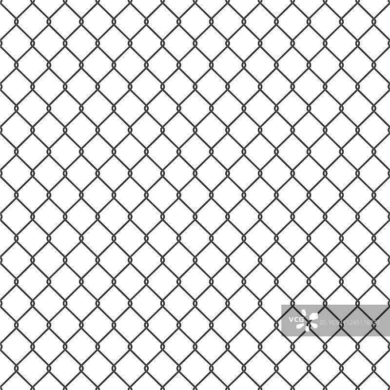 黑色无缝链环围栏背景图片素材