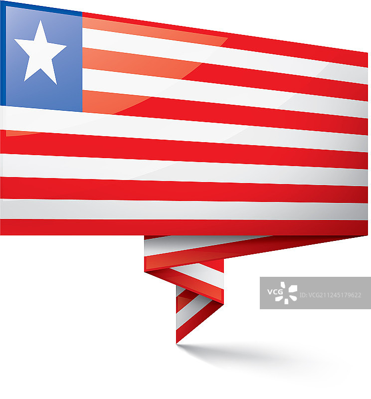 利比里亚国旗上的白色图片素材