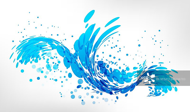 水花飞溅图片素材