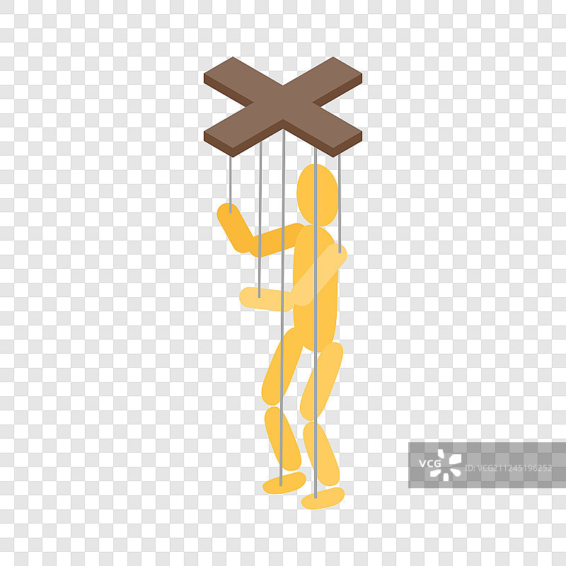 2.5D木偶图标图片素材