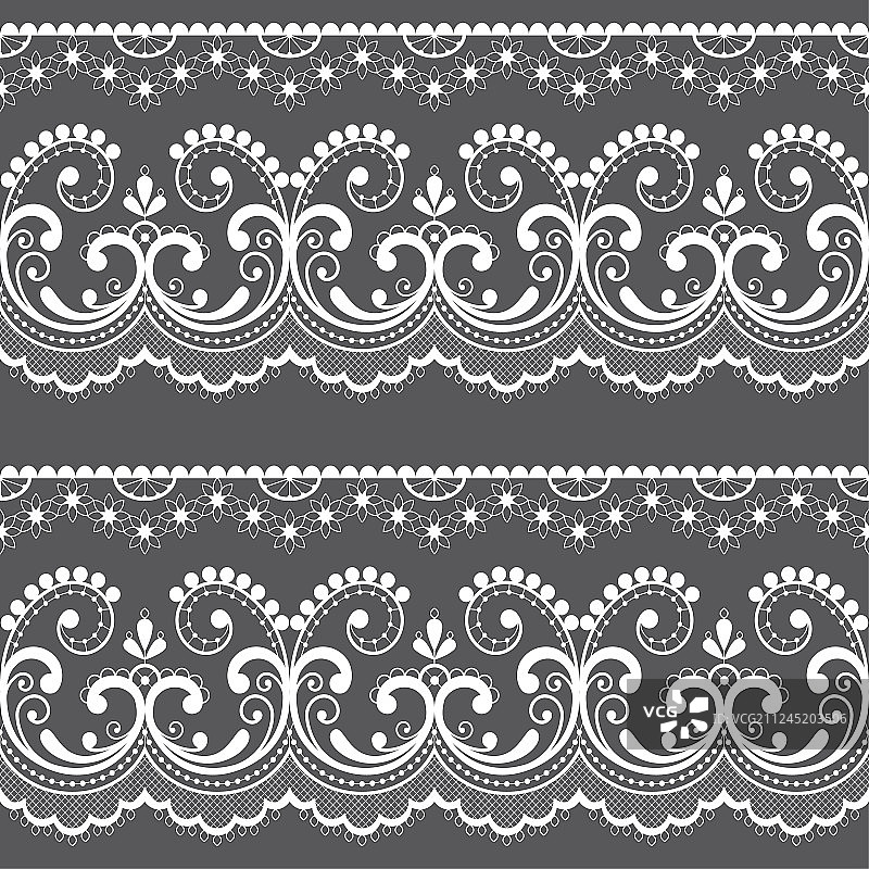 维多利亚蕾丝无缝设计图片素材