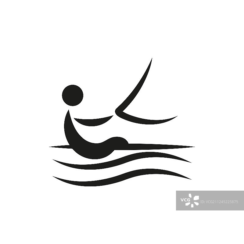 白色背景上的雷加塔单色图标图片素材