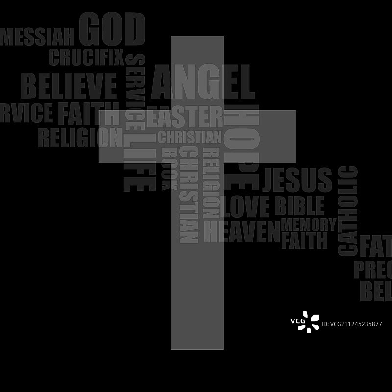 十字宗教词基督教符号图片素材