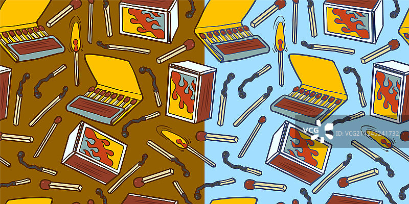 抽象无缝图案为女生男生图片素材