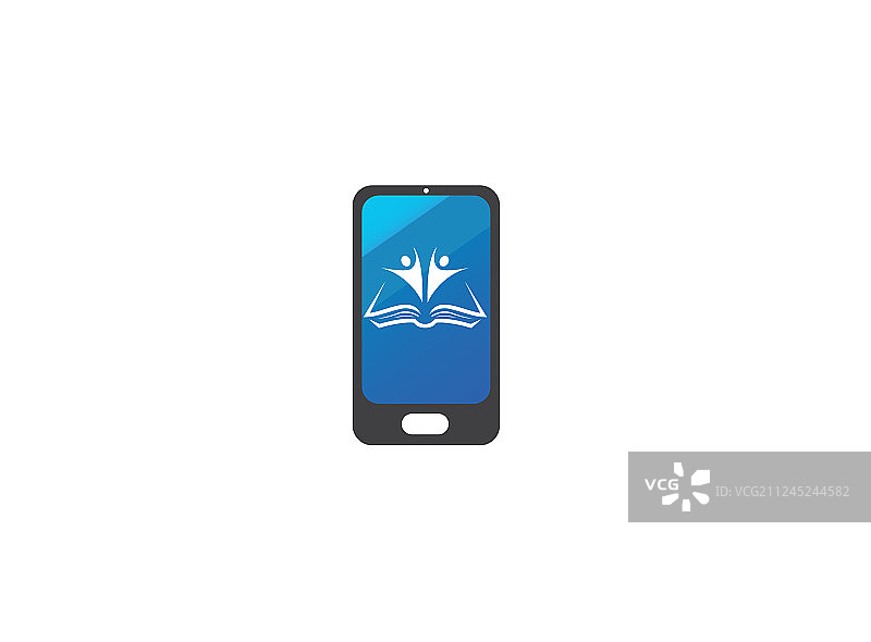 孩子们在书本里张开双手图片素材