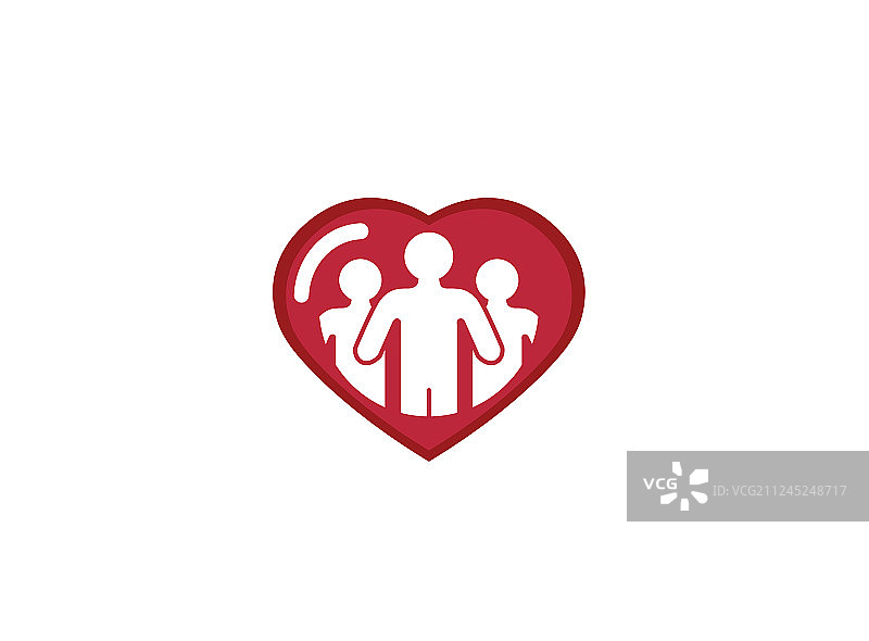 用于logo设计团队和团体的人物与家庭图片素材