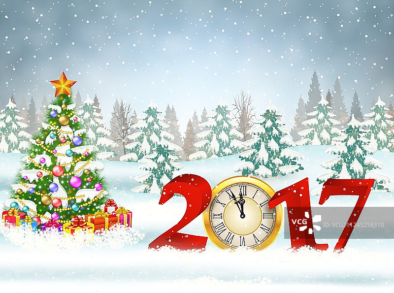 带球的圣诞贺卡图片素材