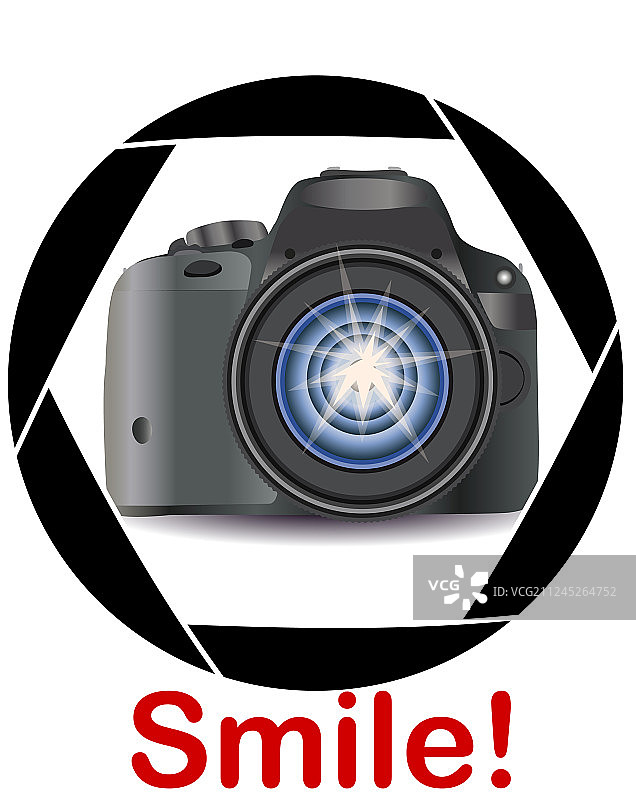 取景框中的现代相机图片素材