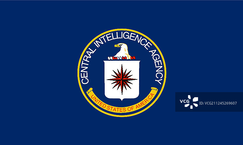 美国中央情报局旗帜图片素材