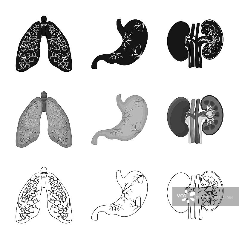 身体与人体logo合集图片素材