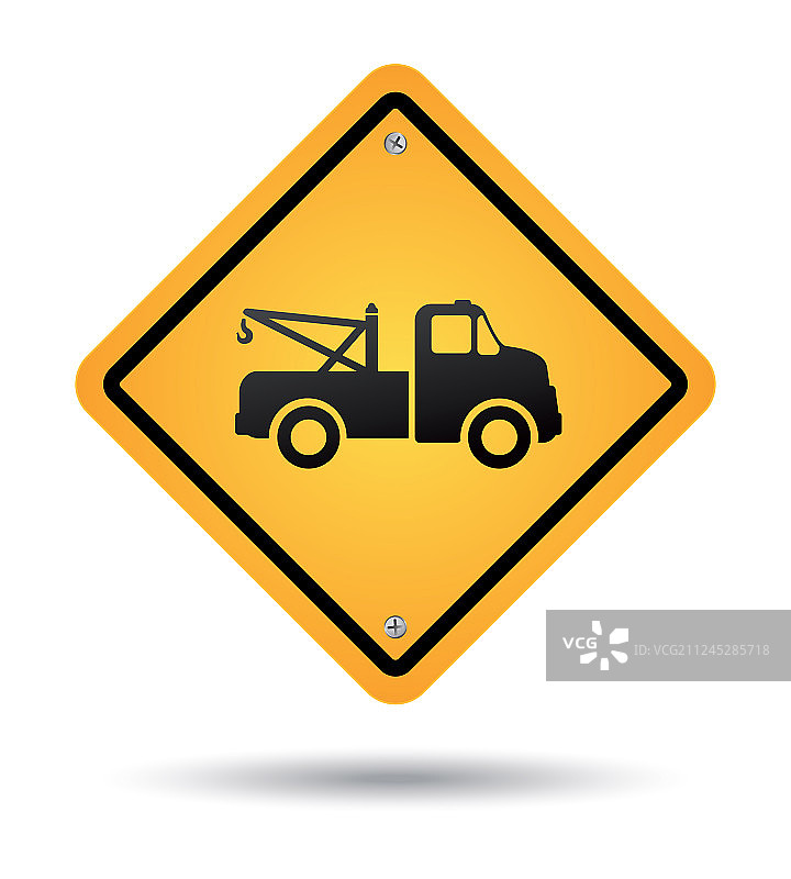 双车道路标图片素材