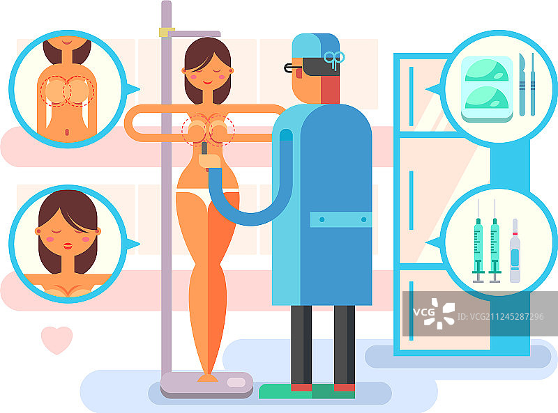 整形人物图片素材