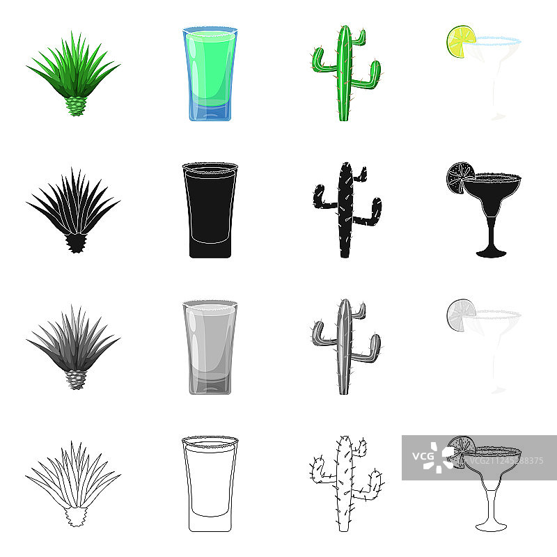 咖啡馆和拉丁符号图片素材