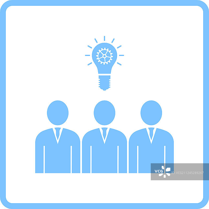 企业团队发现新创意图标图片素材