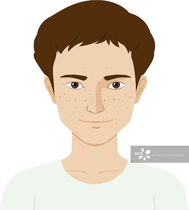 有皮肤问题的男人图片素材