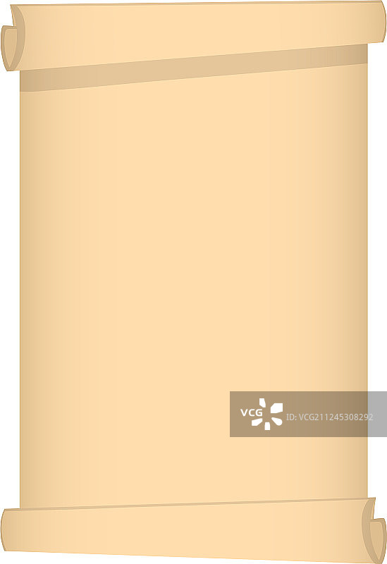 卷轴纸莎草白色背景图片素材