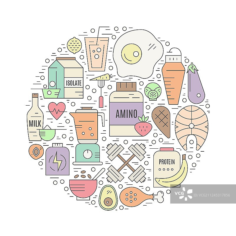 运动营养水果口味女性身体设计图片素材