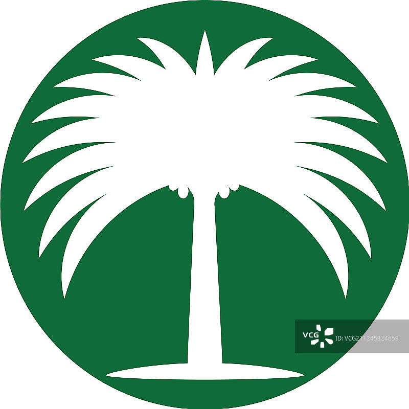 椰枣树图标图片素材