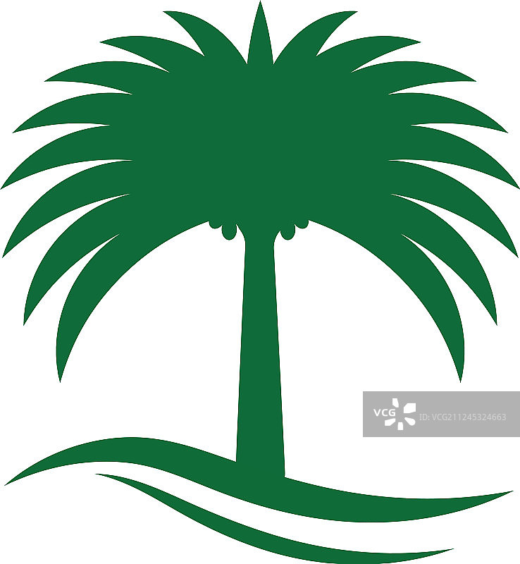 椰枣树图标图片素材