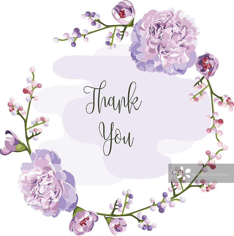 浪漫花环图片素材