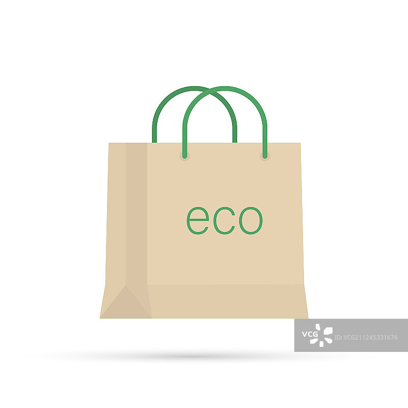 透明背景上的棉质环保袋图片素材