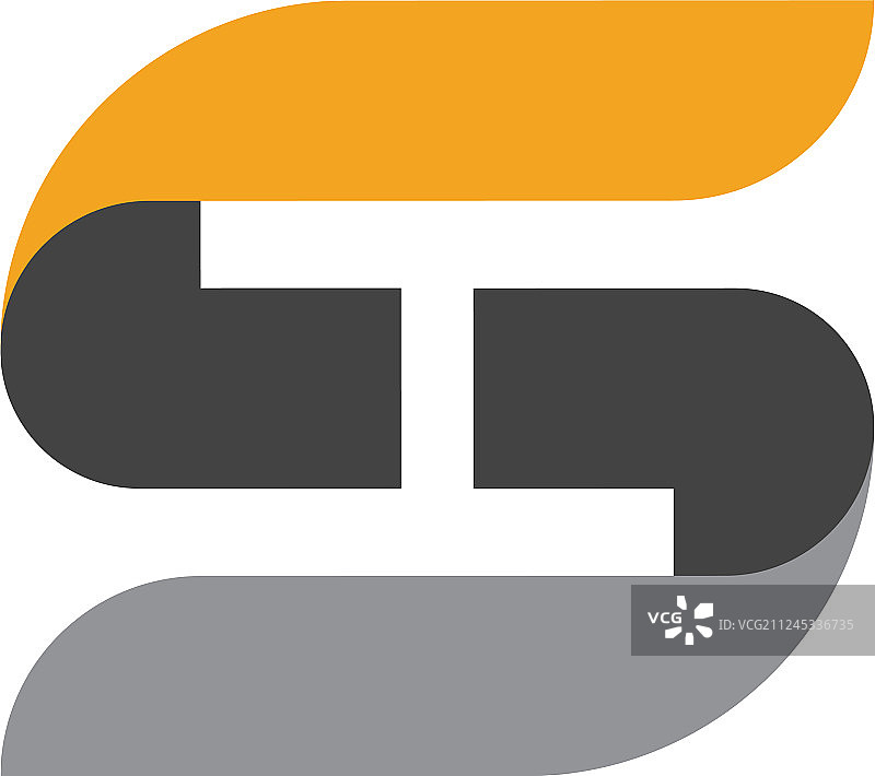 商业公司的字母标志图片素材