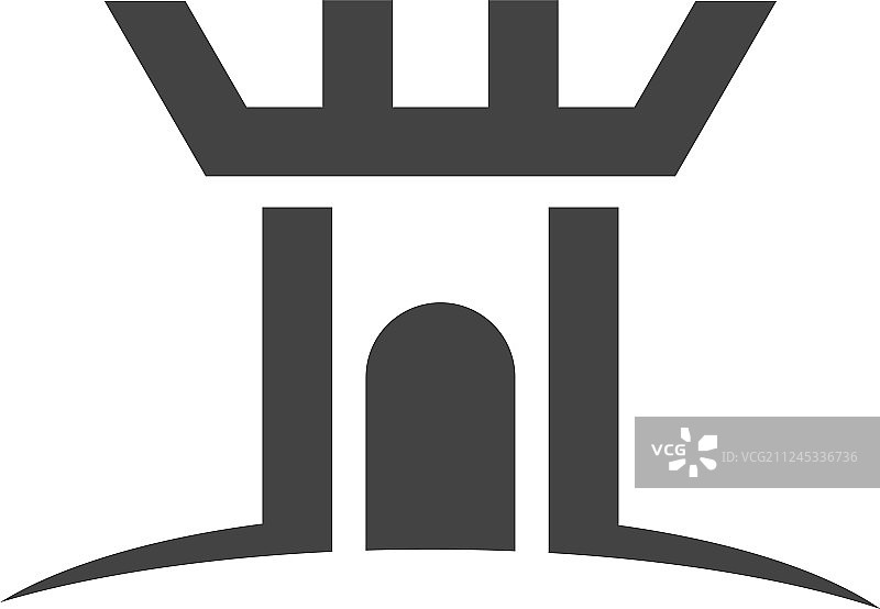 城堡的图标图片素材