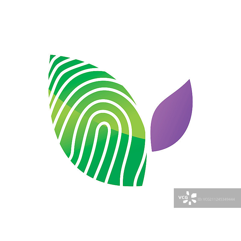 叶子标志设计模板集图片素材