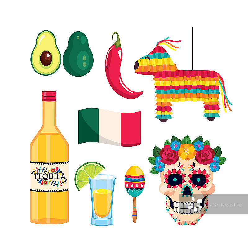 墨西哥传统活动装饰图片素材