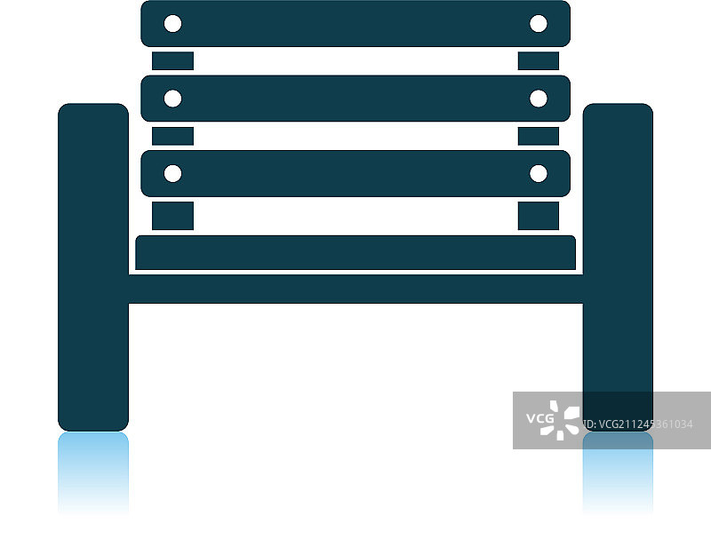 网球运动员长椅图标图片素材