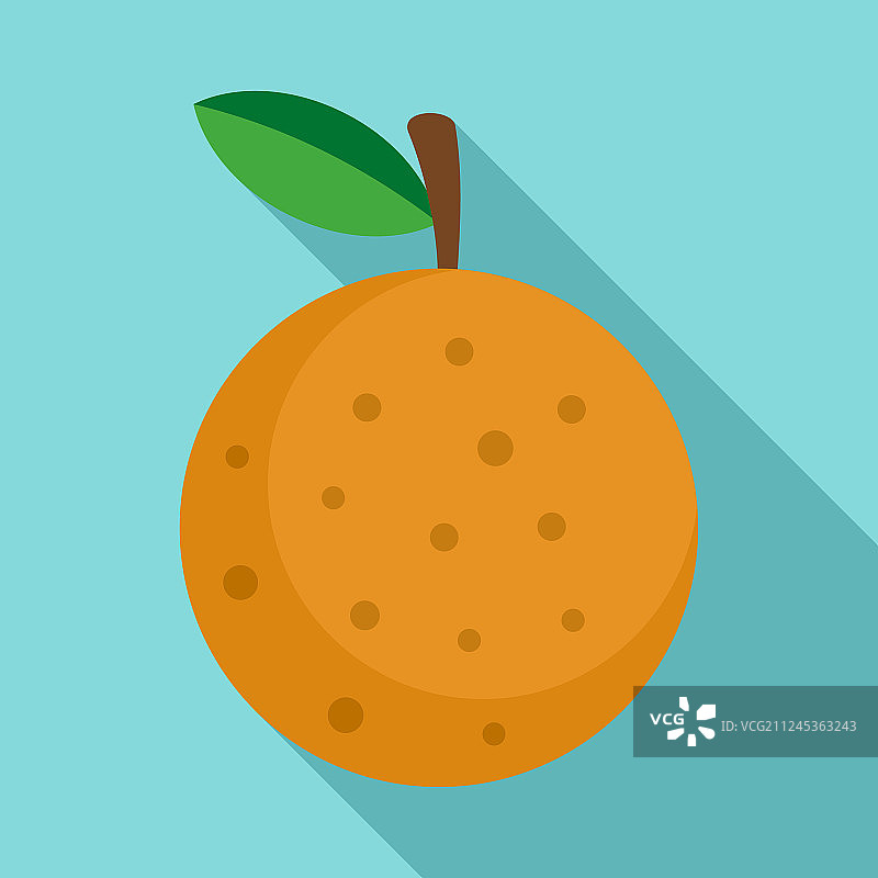 龙眼图标扁平风格图片素材