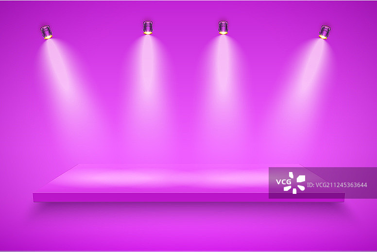 紫色演示平台图片素材