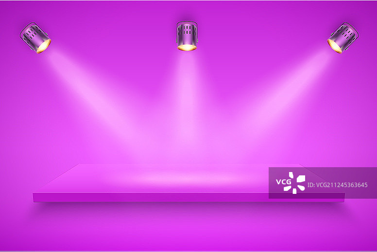 紫色演示平台图片素材