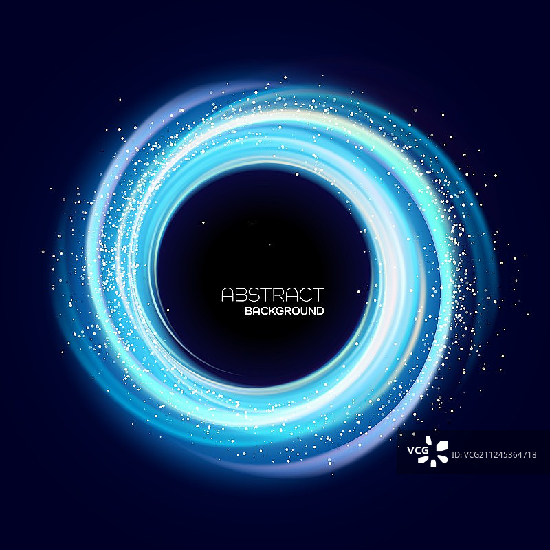 发光漩涡抽象背景图片素材