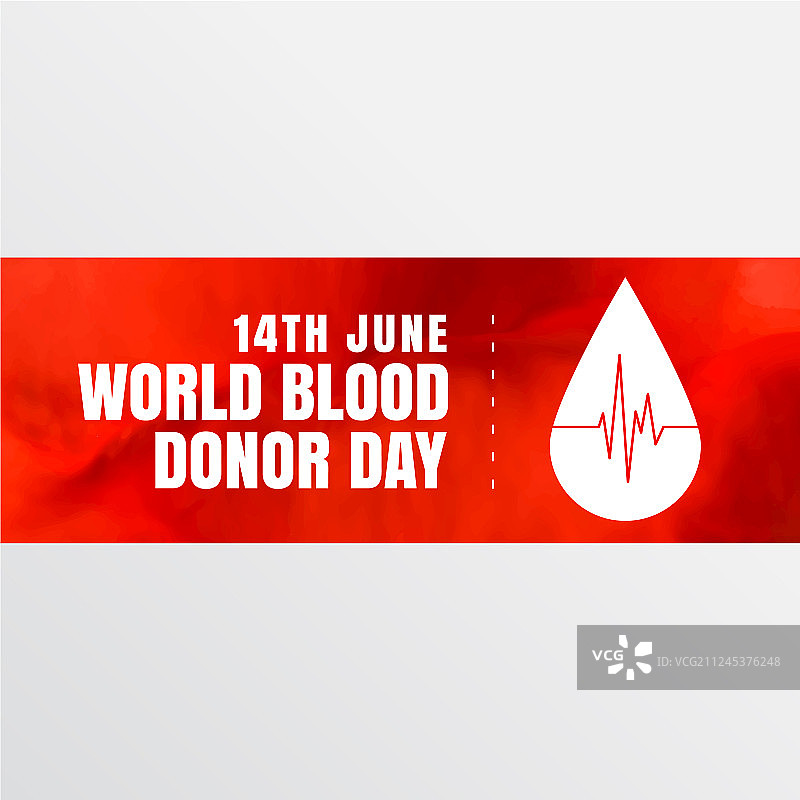 6月14日世界献血日banner设计图片素材