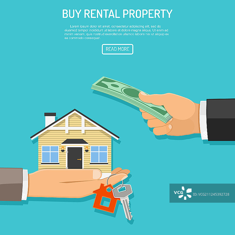 购买租赁房地产图片素材