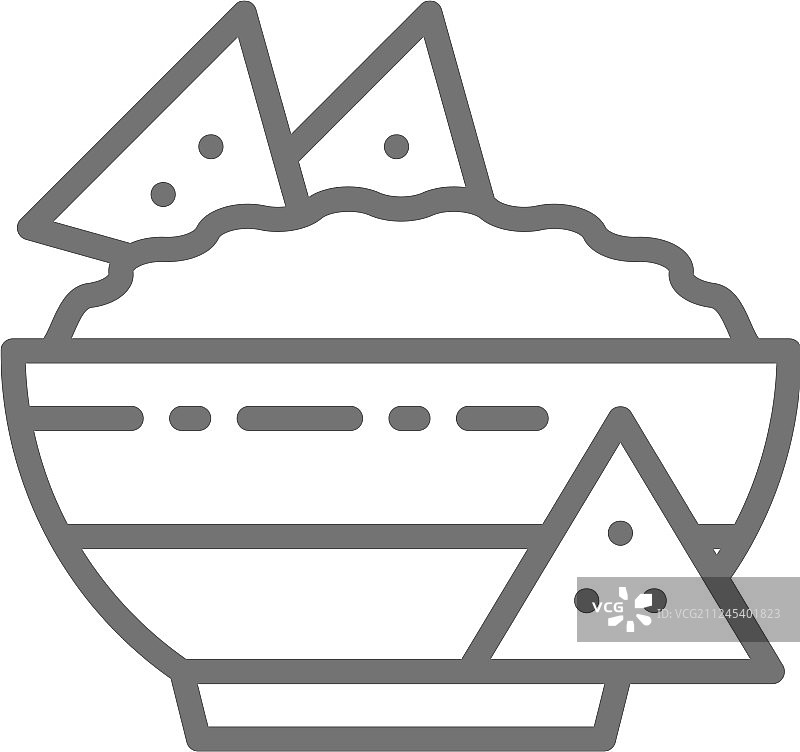 墨西哥风味玉米片快餐图片素材