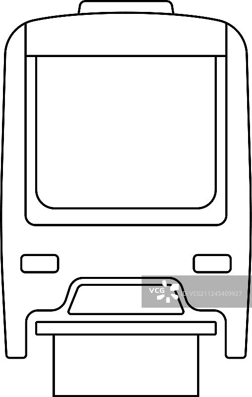 单轨电车图标图片素材
