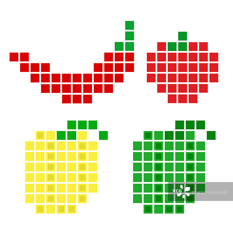 辣椒蔬菜组合图片素材