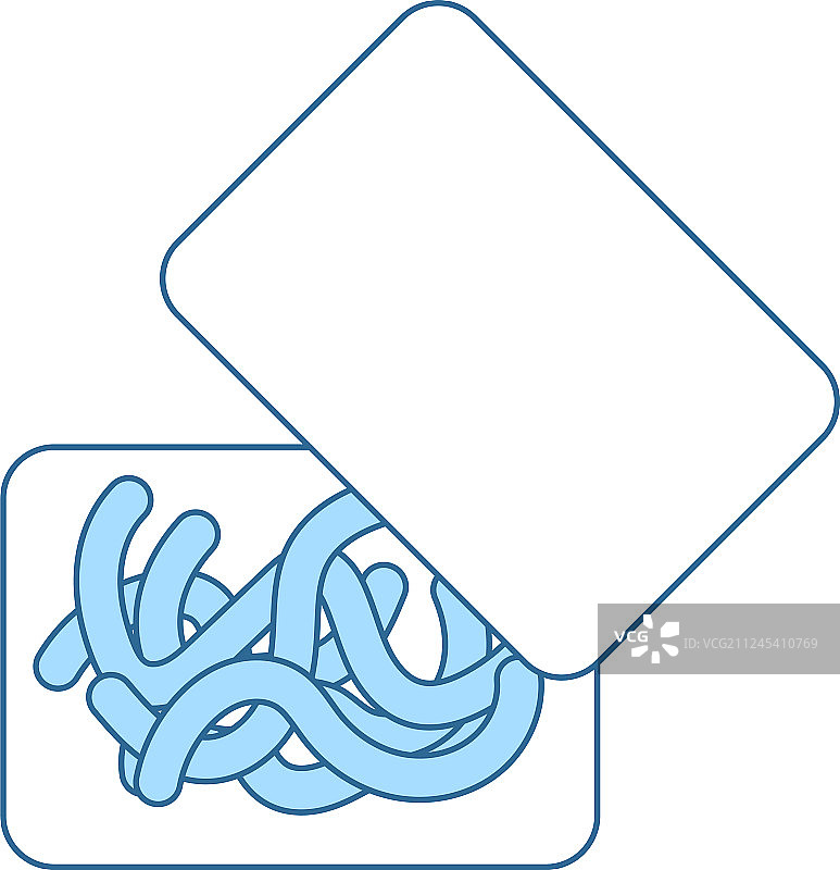 蠕虫容器图标图片素材