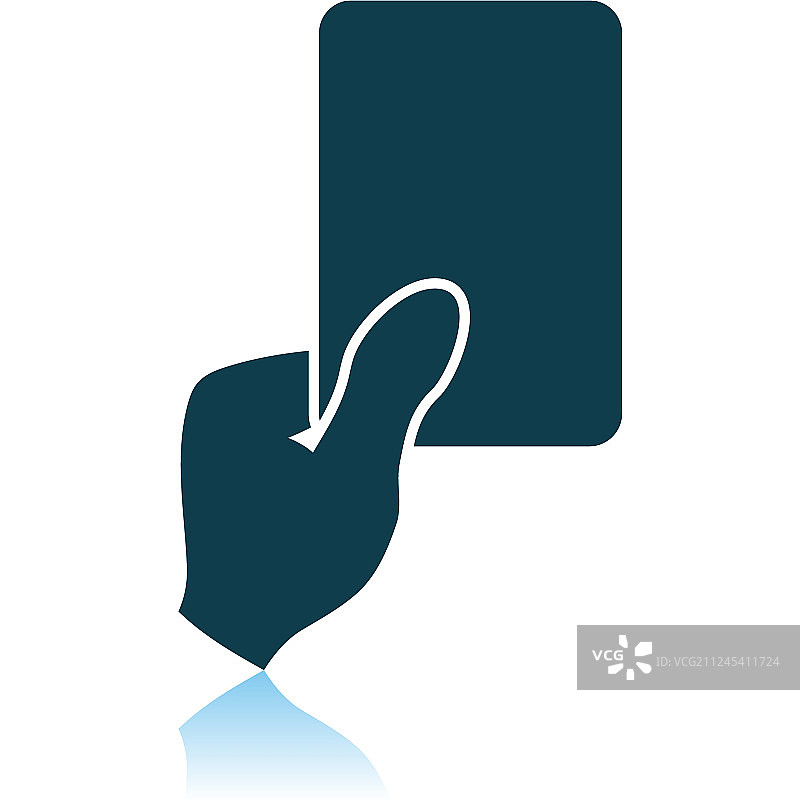 足球裁判手持卡片图标图片素材