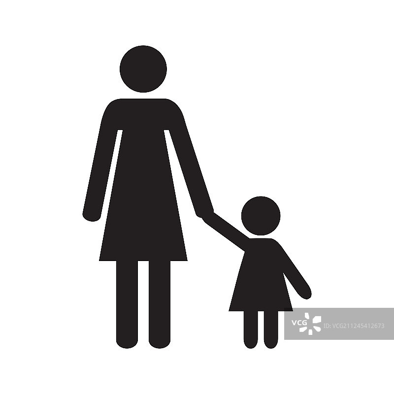 母亲和女儿图片素材